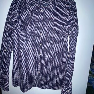 Flowered button up tommy